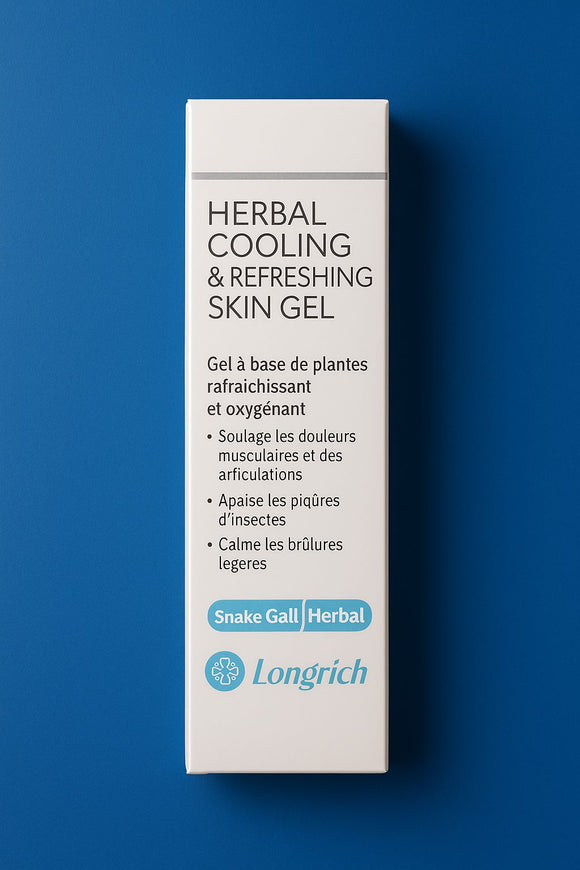 Herbal Cooling &  Refreshing Skin Gel
