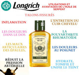 Huile de serpent longrich 120 ml