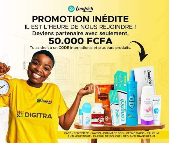 KIT PROMO DE DÉMARRAGE RAPIDE 50 000 FCFA