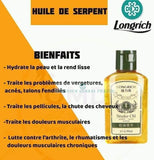 Huile de serpent longrich 120 ml